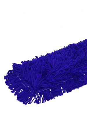 HYGYEN zwabberhoes acryl met drukknopen blauw 110cm