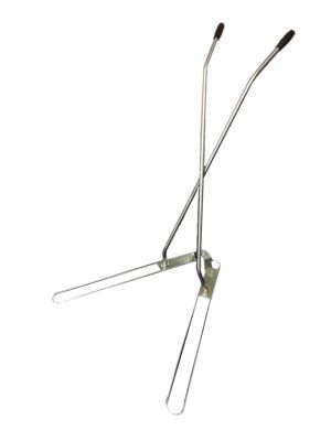 Schaarzwabber 2x1mtr. incl.steel, excl. hoezen