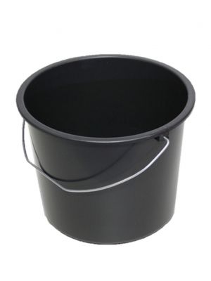 Emmer standaard 12L zwart 20st