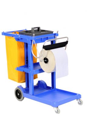 Industriële werkwagen, blauw