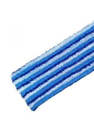 HYGYEN 3T MF scrubmop vlakmop blauw, voor velcro-houder 24cm (5st)