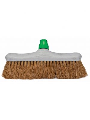 Kokos kamerveger met gerecyclede kunststof montuur 30cm 6st