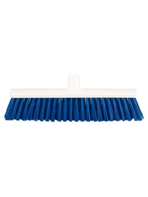 Straatbezem 40cm PBT, blauw (5  st)
