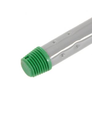 Duits schroefdraad fitting van grijs gecoate metalen steel