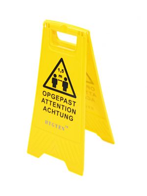 HYGYEN Waarschuwingsbord 1,5mtr (10 st)