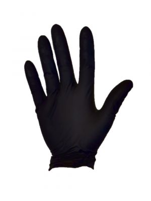 Nitrile PRO 5.0G zwart (S) 10x100st