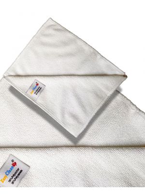 EasyCleanUp microvezeldoek 380gsm wit 40x40cm (10st)