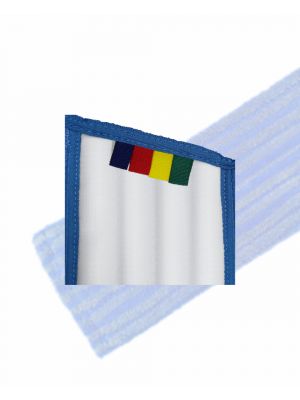 HYGYEN 2T MF vlakmop blauw, voor velcro-houder 24cm (5st)