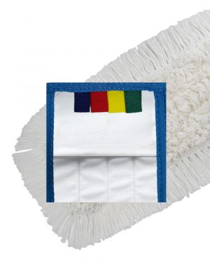 HYGYEN Cotton wet mop pockets 40cm, vlakmop katoen