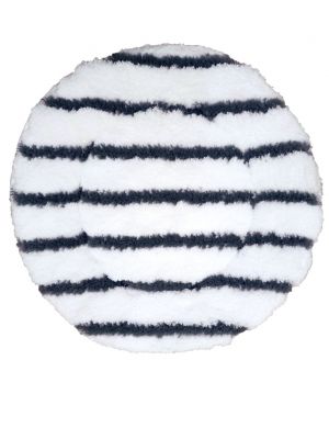 HYGYEN Zebra bonnet mop, microfiber with polyester scrub