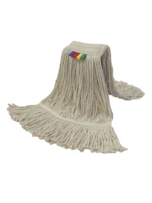 Strengenmop  katoen met band en gesneden strengen 350 gram