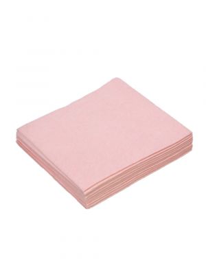 Microvezeldoek nonwoven 38x38 110g roze 10st