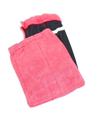 Reinigingswant microvezel met voering rood 10st
