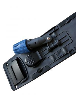 Universeel mop frame, grijs met blauwe cap 10st