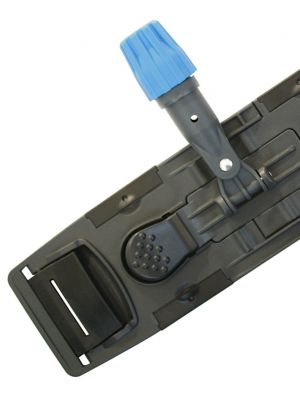 Universeel mop frame, grijs met blauwe cap