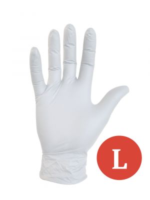 Nitrile Gentle Touch LG wit (L) 10x100st