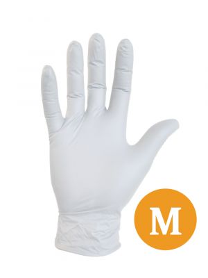 Nitrile Gentle Touch LG wit (M) 10x100st