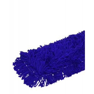 HYGYEN zwabberhoes acryl met drukknopen blauw 160cm