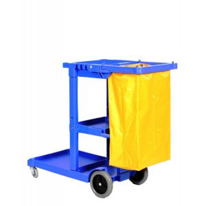 Industriële werkwagen, blauw