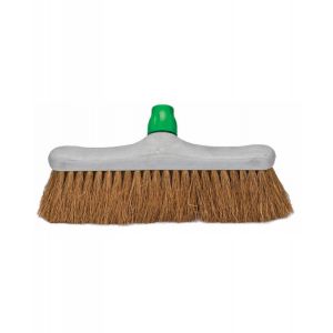 Kokos kamerveger met gerecyclede kunststof montuur 30cm 6st