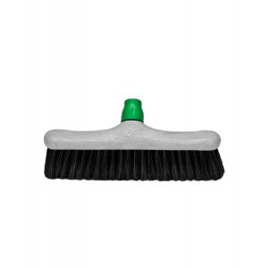 Kamerveger/Zaalbezem kunststof gemengd haar 30cm (9 st)