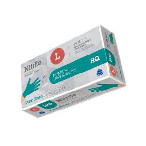 Nitrile HQ 6.0G groen (L) 10x100st