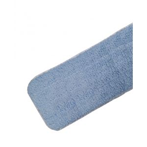 Microvezel dust mop 60cm blauw, velcro
