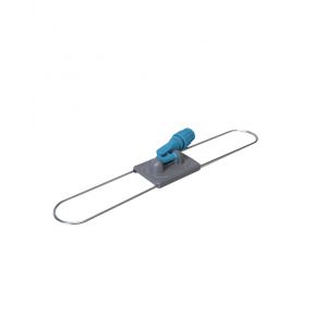 Zwabberframe 60cm grijs/blauw 24st