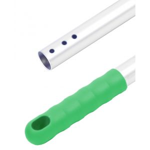 Steel aluminium Ø 23.5mm 140cm grip groen 3 gaten 25st