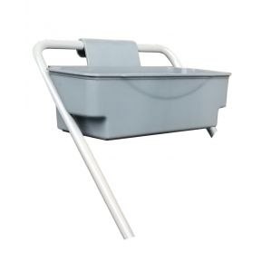 Materiaalbakje voor rolemmers grijs