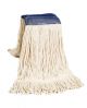 Strengenmop katoen met band, geluste strengen en schrobpad 450 gram