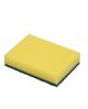 Schuurspons geel met groene pad (200 st)