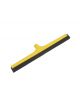 Vloertrekker versterkte body geel 60cm, zwart dubbel foam wisbladen (10 st)
