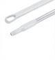 Steel aluminium 150cm ergonomische sleeve wit 10st