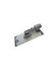 Velcro mop frame aluminium 24cm grijs 10st
