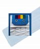 HYGYEN MF vlakmop blauw, pockets/wings 2 rings, voor houder 40cm (5st)