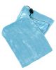 Reinigingswant microvezel blauw gevoerd met koordsluiting 10st