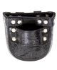 Zeemtas met holster van embossed buffelleer