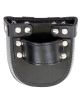 Lederen zeemtas met holster
