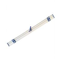 Vlakmop- en stofwisdoekhouder van aluminium, 140cm