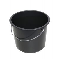 Emmer standaard 12L zwart 20st