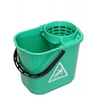 Minimopemmer 14L met uitwringkorf  groen 10st