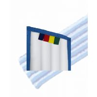 HYGYEN 3T MF scrubmop blauw, voor velcro-houder 41cm (5st)