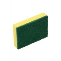 Schuurspons geel met groene pad (200 st)