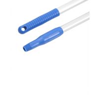 Ultra hygiënische steel van 140cm met blauw handvat 