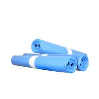 Afvalzakken HDPE-25µm 80x110cm blauw 15x20st
