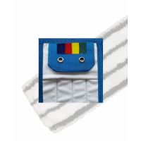 HYGYEN MF Zebra scrub vlakmop, pockets/wings 2rings frame 40cm (5st)