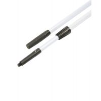 Telescoopsteel met conus en amerikaans schroefdraad 2x150cm